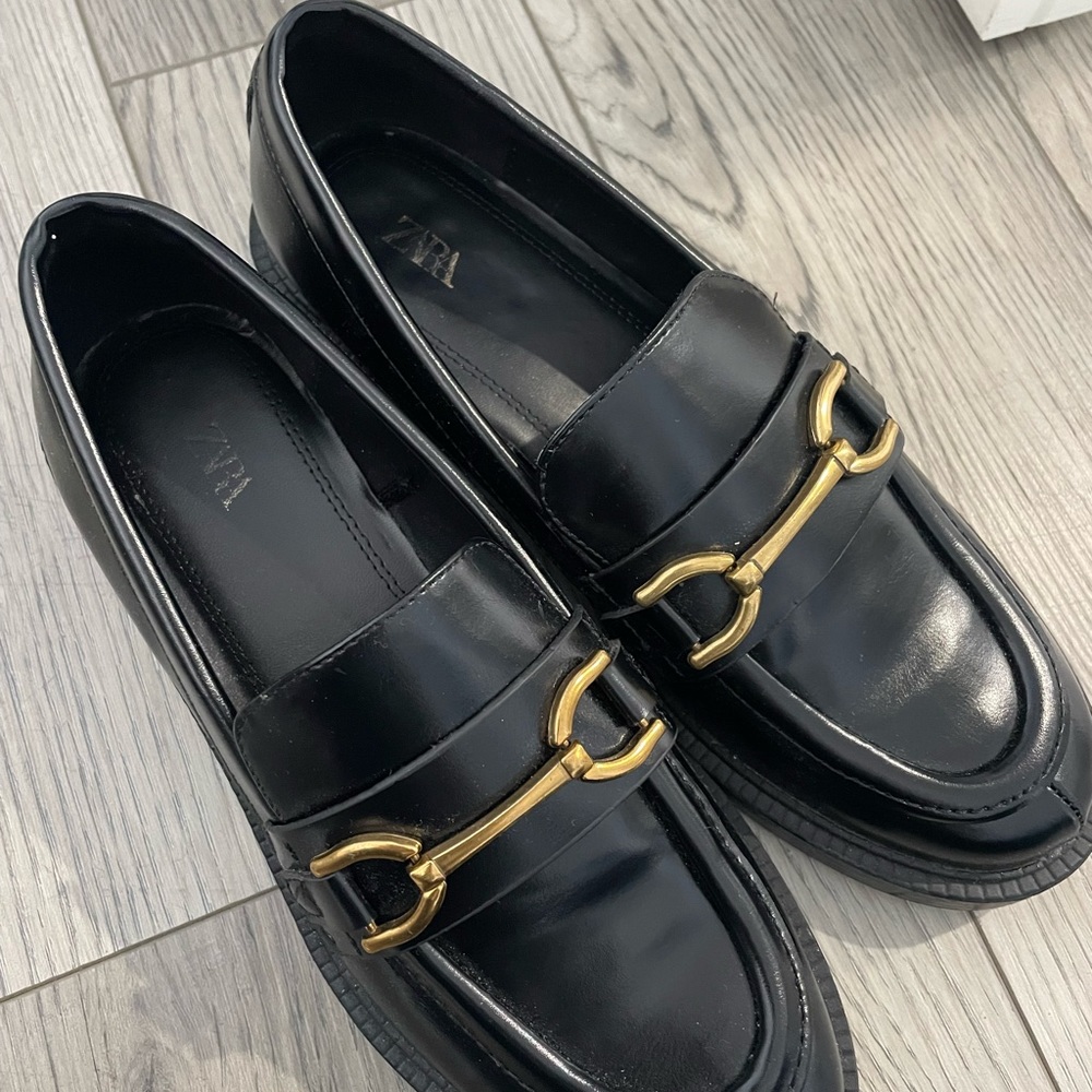 Zara loafers